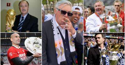 Ferguson, Guardiola, Mourinho, Ancelotti: Which manager has the most trophies ever?