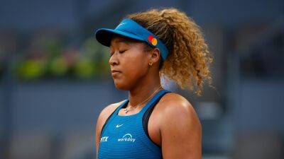 Error-prone Naomi Osaka crashes out to home favourite Sara Sorribes Tormo in straight sets at the Madrid Open