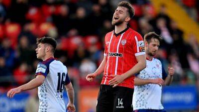 Brian Maher - Jamie Macgonigle - Eoin Toal - Derry left to rue missed chances in Brandywell stalemate - rte.ie - Ireland - county Patrick -  Derry