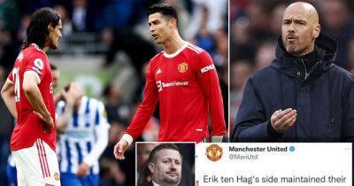 Man United delete social media post about Ten Hag's success with Ajax