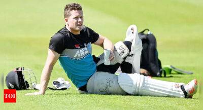 Gary Stead - Henry Nicholls - New Zealand's Henry Nicholls in doubt for England Test series - timesofindia.indiatimes.com - South Africa - New Zealand - county Kane