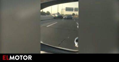 Una persecución (y desenlace) de película en plena autovía A-2 - en.as.com - Madrid