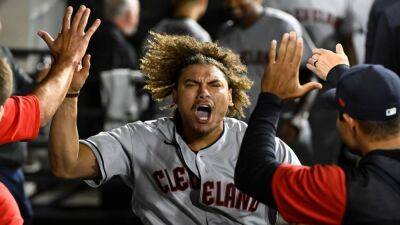 Josh Naylor first player with 8 RBIs in eighth inning or later, helps Cleveland Guardians stun Chicago White Sox - espn.com - county White