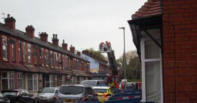 GMP statement as man's body winched from Manchester home after he's found dead