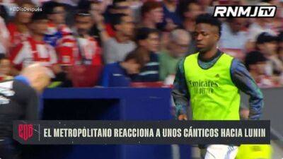 Movistar desvela un grito a Lunin de la grada del Metropolitano - en.as.com