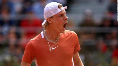 Denis Shapovalov - Nikoloz Basilashvili - Carlos Alcaraz - Lorenzo Sonego - Chris Paul - Denis Shapovalov calls for tougher measures against hecklers after fiery Italian Open win - edition.cnn.com - Italy - Madrid -  Rome