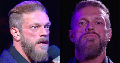 WWE Raw: Edge debuted a new look and fans aren't happy