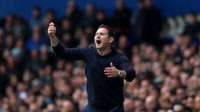 Frank Lampard warns Everton players 'it is very dangerous to relax' in relegation battle