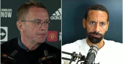 Ralf Rangnick: Rio Ferdinand calls for Man Utd to end German’s press duties