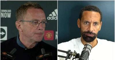 Rio Ferdinand urges Manchester United to pull Ralf Rangnick from press conferences