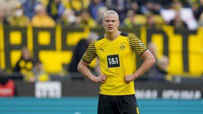 Pep Guardiola refuses to talk about Erling Haaland’s Manchester City transfer until deal ‘completely done’