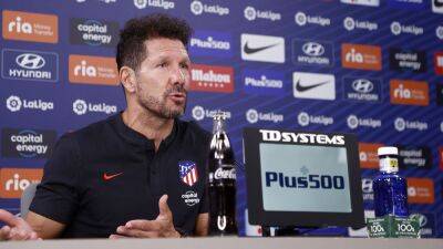 Simeone, sobre sus 10 triunfos ante el Madrid: "He tenido suerte" - en.as.com - Madrid