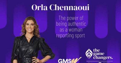 How presenter Orla Chennaoui remains authentic as a woman in sports media