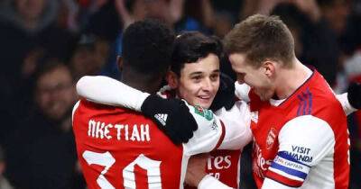 Mikel Arteta - Charlie Patino - Aaron Ramsey - Gabriel Martinelli - Arteta could unearth Arsenal's new Aaron Ramsey in "mazy" 18 y/o Hale End sensation - opinion - msn.com -  Leicester - county Ramsey