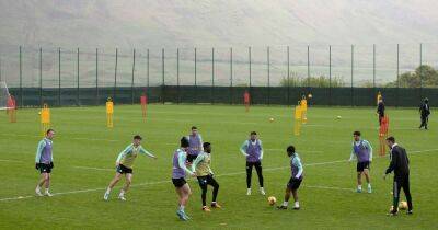 Carl Starfelt - 5 things we spotted at Celtic training as hands on Ange Postecoglou rallies the troops for a sprint to the line - dailyrecord.co.uk - Dubai -  Lennoxtown