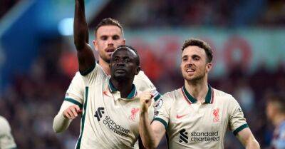 Sadio Mane keeps Liverpool’s quadruple bid on track with winner at Aston Villa
