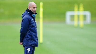 Advantage Manchester City but Pep Guardiola highlights pressure situation