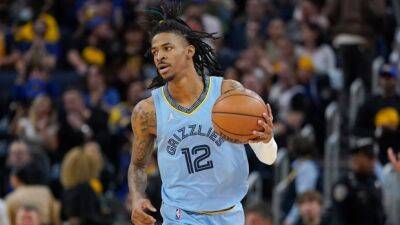 Grizzlies say Morant (knee) doubtful for remainder of playoffs