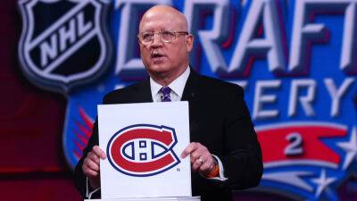 Montreal Canadiens - Mike Stobe - NHL Draft Lottery: Canadiens snag No. 1 pick for first time since 1980 - foxnews.com - Canada - state New Jersey - county Kent - county Hughes
