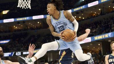 Grizzlies' Ja Morant 'doubtful' for remainder of NBA playoffs with knee injury