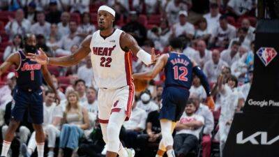 Heat roll past 76ers in Game 5, take 3-2 series lead