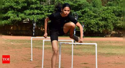 Jyothi Yarraji breaks 100m hurdles National Record in Cyprus meet - timesofindia.indiatimes.com - Cyprus - India