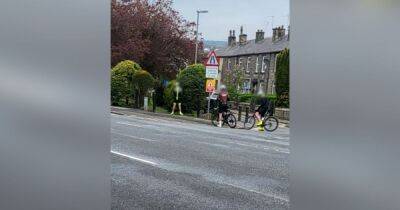 Anger and disgust as cyclist is caught urinating at memorial gardens