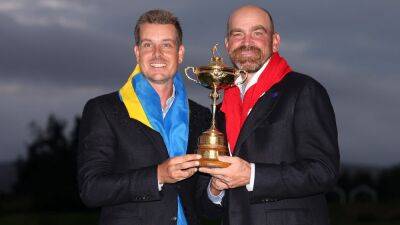 Thomas Bjorn named as Henrik Stenson’s first vice-captain for 2023 Ryder Cup