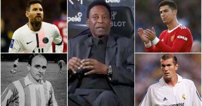 Pele 'named' Ronaldo, Messi & Maradona among 12 greatest footballers ever