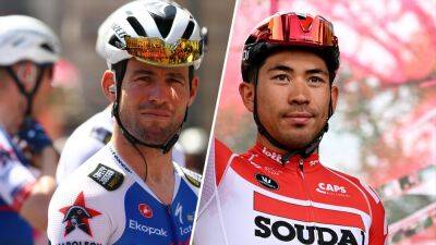 Mark Cavendish - Caleb Ewan - Mark Cavendish and Caleb Ewan sprint dreams ended on Stage 5 by ferocious peloton pace at Giro d’Italia - eurosport.com - Belgium - Australia