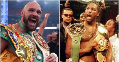 Lennox Lewis gives cheeky response to being asked who wins in their prime; him or Tyson Fury