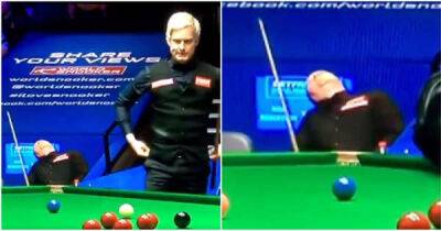 John Higgins is still responsible for one of the most bizarre moments ever seen in snooker