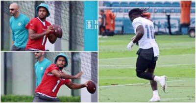 Tyreek Hill and Tua Tagovailoa footage should leave Miami Dolphins fans buzzin