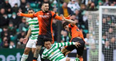 What channel is the Celtic game at Dundee Utd on? TV details, kick-off time, referee, how Premiership title can be won