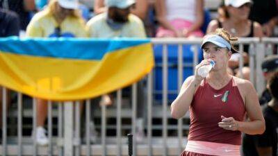 Ukraine's Svitolina urges Russian, Belarusian tennis players to speak out against war