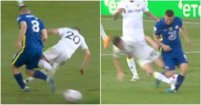 Leeds' Dan James sent off for hideous tackle on Chelsea's Mateo Kovacic