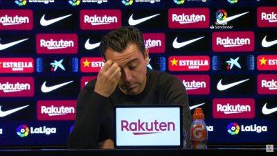 El desquicio de Xavi es evidente: vean cuando le preguntaron por el fichaje de Haaland por el City - en.as.com - Madrid