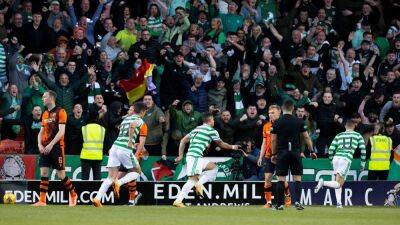 Celtic reclaim title after draw at Tannadice