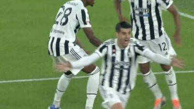 La Juve revivió en la final gracias a él y de qué manera: golazo tremendo de Morata - en.as.com - Madrid