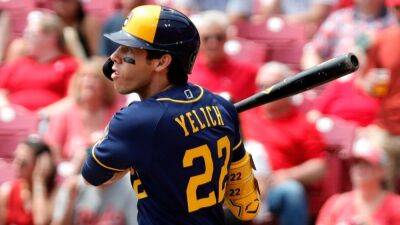 Milwaukee Brewers' Christian Yelich becomes sixth player in MLB history to hit for three cycles in career - espn.com - Washington - county St. Louis -  Milwaukee