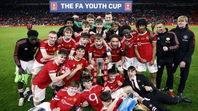 Cristiano Ronaldo - Michael Carrick - Bruno Fernandes - Harry Maguire - David De-Gea - Nottingham Forest - Travis Binnion - Alejandro Garnacho - Rhys Bennett - Man Utd clinch FA Youth Cup in front of record crowd at Old Trafford - bt.com - Manchester - county Forest - county Bryan