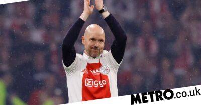 Manchester United congratulate Erik ten Hag as incoming manager wins Eredivisie title with Ajax