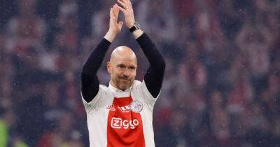 Man Utd send message to Erik ten Hag as incoming manager wins Eredivisie title with Ajax