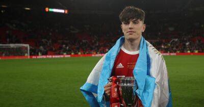 Travis Binnion - Alejandro Garnacho - Rhys Bennett - Manchester United manager praises Alejandro Garnacho after Youth Cup brace - manchestereveningnews.co.uk - Manchester - Argentina