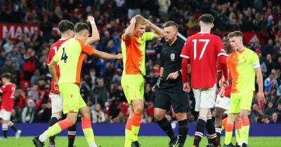 Nottingham Forest boss Warren Joyce fumes at 'poor' penalty decision in defeat to Man United