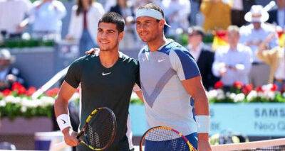 Rafael Nadal makes Carlos Alcaraz demand after Madrid loss - 'Stop comparing him to me'