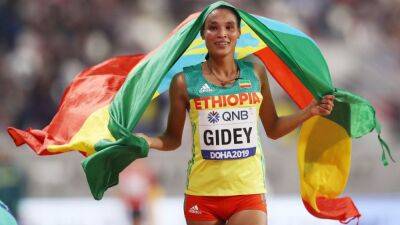 Letesenbet Gidey, world-record holder in 5000m, 10,000m, sets marathon debut