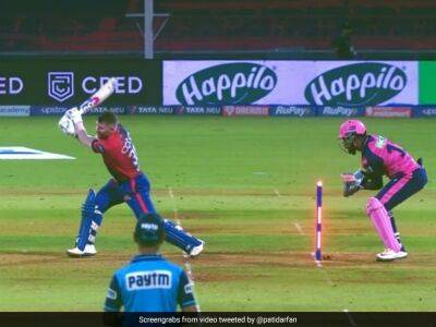 Watch: Lucky David Warner Is Not Out Despite Getting Bowled By Rajasthan Royals' Yuzvendra Chahal