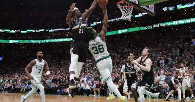 Holiday stops Celtics' last 2 plays, Bucks take 3-2 lead