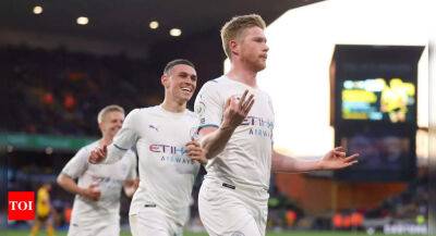 Manchester City go three points clear at the top after four-goal De Bruyne masterclass, Chelsea beat Leeds
